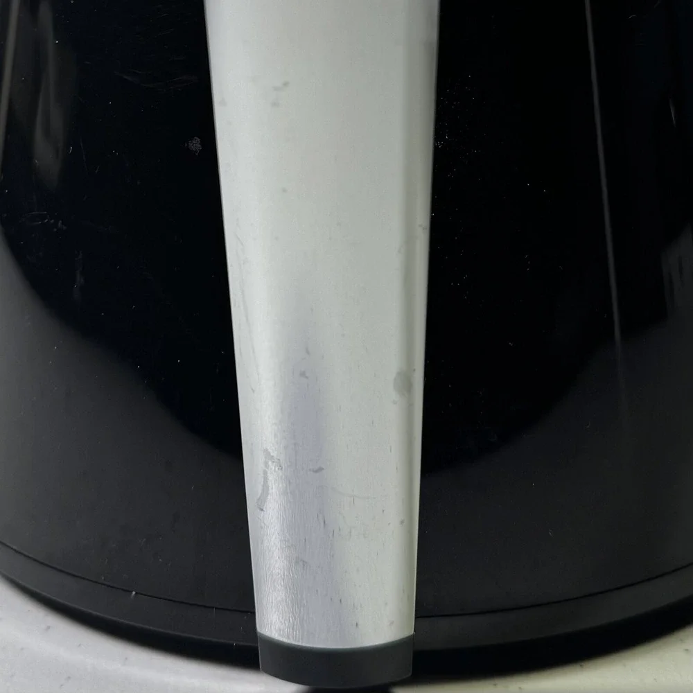 KEURIG 2.0 CARAFE‎ POT 32oz Black with Chrome Silver Handle | preowned